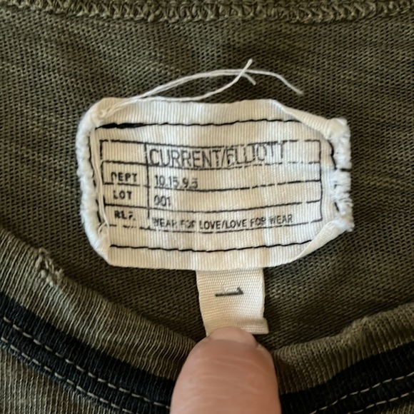 Current/Elliott Green Tank Top - Picture 4 of 13